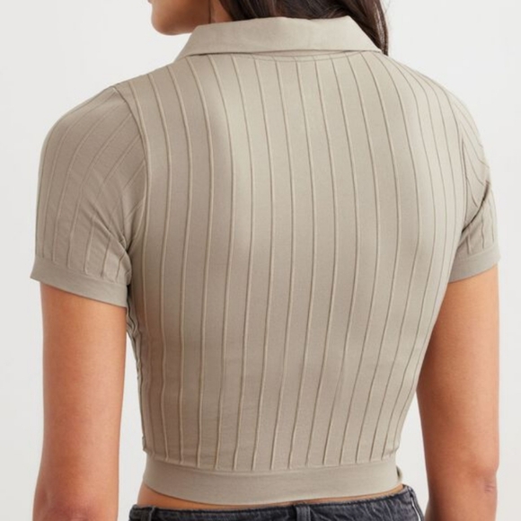 Dynamite Seamless Short Sleeve Polo Shirt - XS - Picture 3 of 9